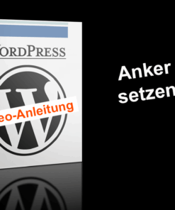 WordPress Videokurs / Videoanleitung